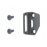 Trek road bike front derailleur hanger in black, durable replacement component for Trek bicycle components.