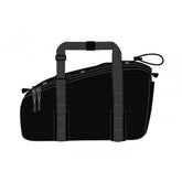 Black Trek Boot Bag 7L, durable travel footwear storage and protection accessory with secure zip closure.