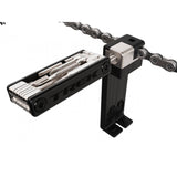 Trek Pro BITS multi-tool in black with 18 functions, compact and durable workshop tool for bike maintenance and repairs.