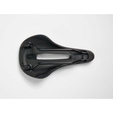 Trek Verse Short Comp bike saddle in black, ergonomic unisex seat, 250mm x 155mm, designed for comfortable cycling.