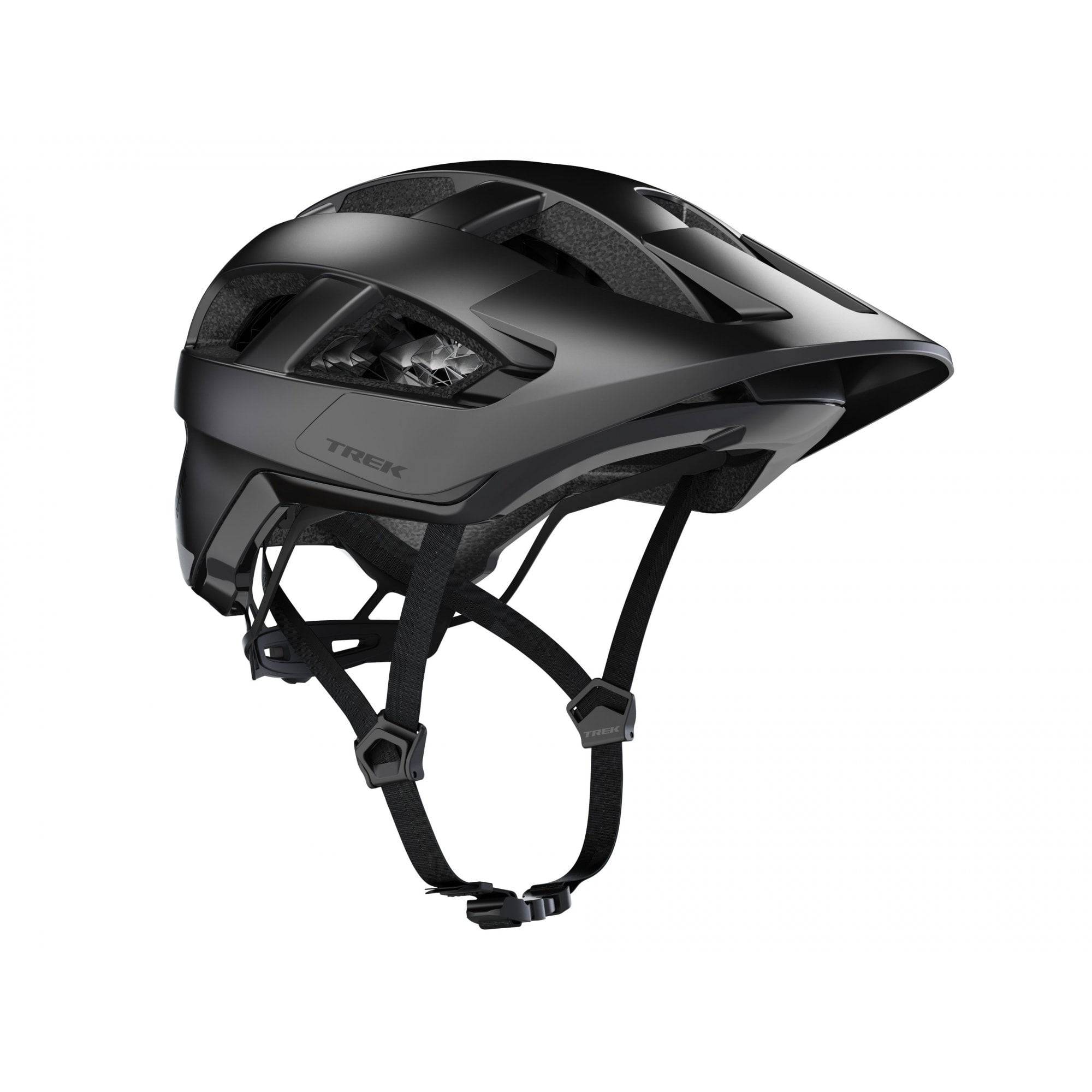 Trek Quantum WaveCel mountain bike helmet with advanced impact protection, lightweight design, and adjustable straps.