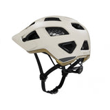 Trek Quantum WaveCel mountain bike helmet with advanced impact protection, lightweight and aerodynamic for trail riding.