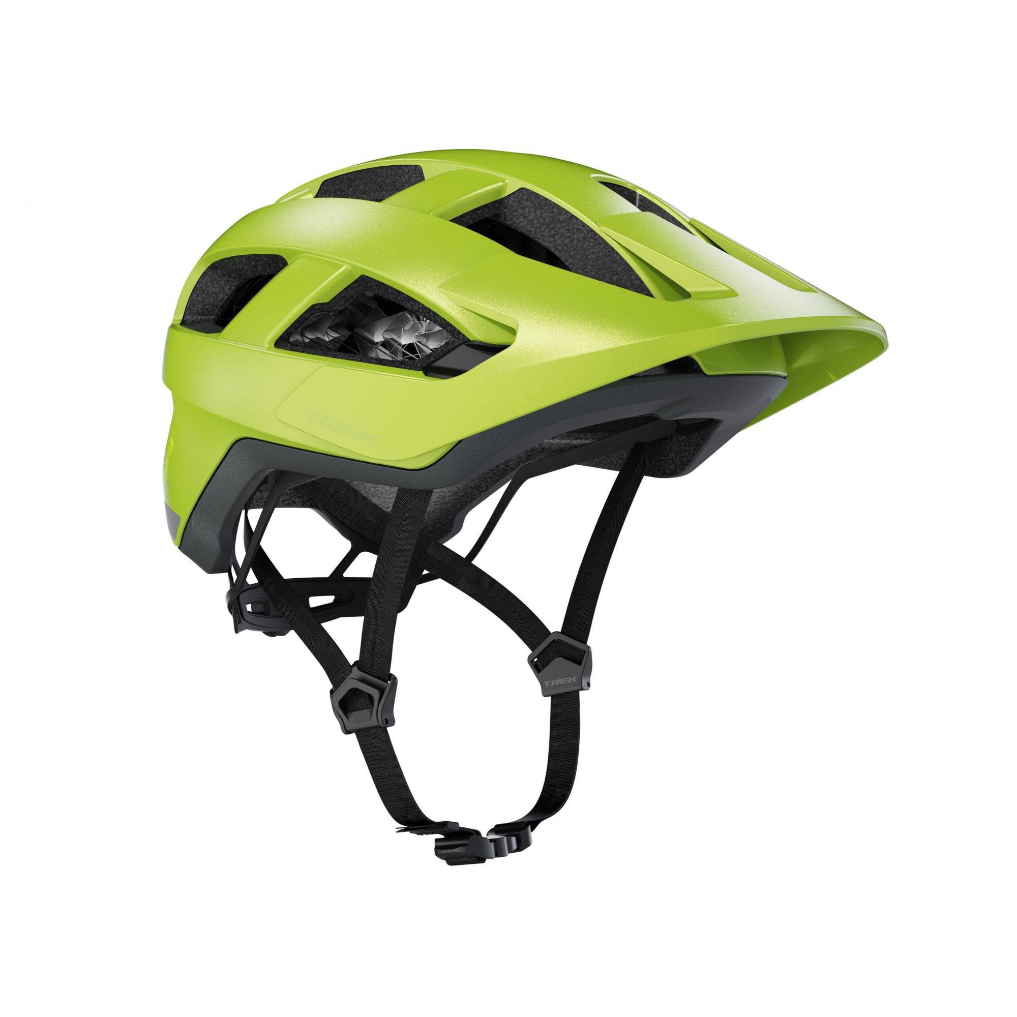 Trek Quantum WaveCel mountain bike helmet with advanced impact protection and aerodynamic design.