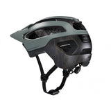 Trek Rally WaveCel mountain bike helmet with ventilation and advanced impact protection, shown from the front.