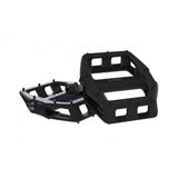 Trek Line Comp flat bike pedal set with durable construction, superior grip, and stability for mountain and road cycling.