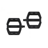 Trek Line Comp flat bike pedal set featuring durable metal pedals with superior grip and stability for mountain biking.
