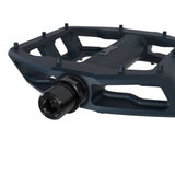 Trek Line Comp flat bike pedals with durable construction, superior grip, and stability for cycling components.
