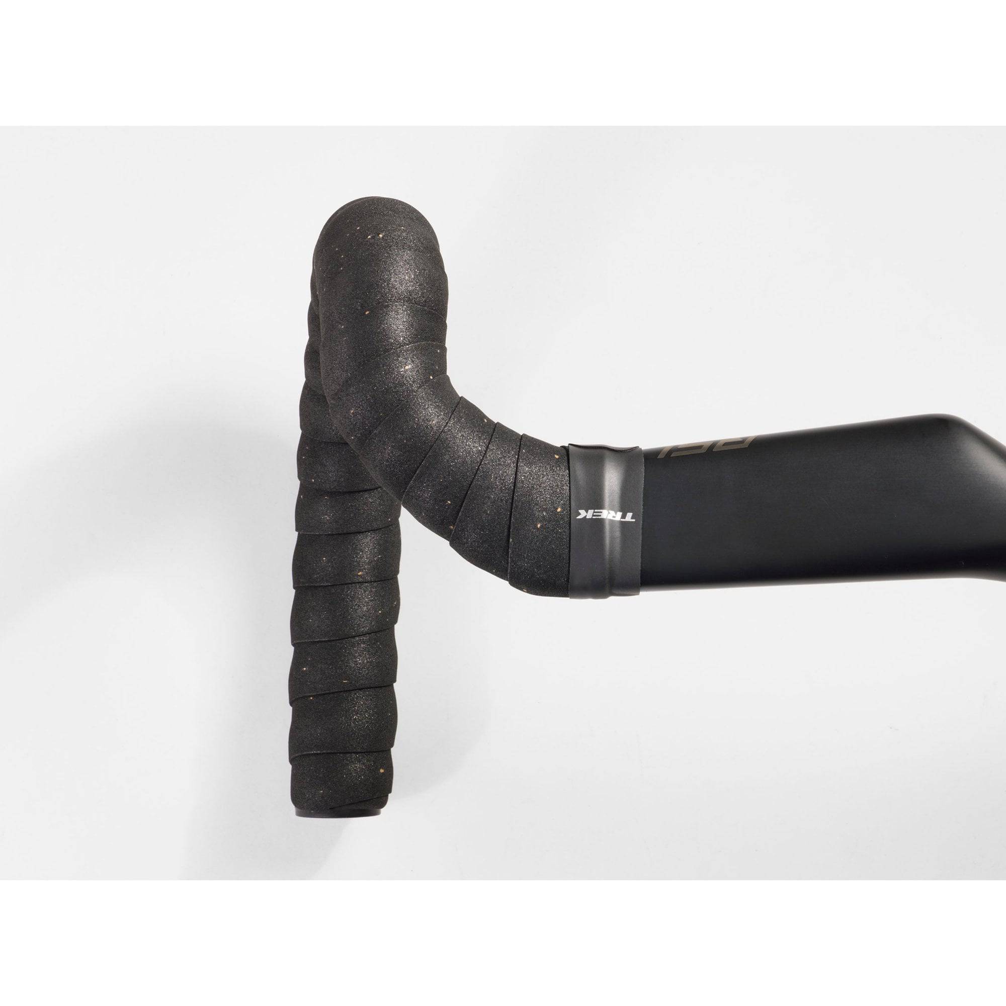 Trek Gel Cork Handlebar Tape Set for road and hybrid bikes, shock-absorbing bar tape with comfortable grip.