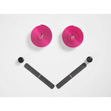 Trek Gel Cork Handlebar Tape Set for road and hybrid bikes, shock-absorbing bar tape with comfortable grip and vibrant color.