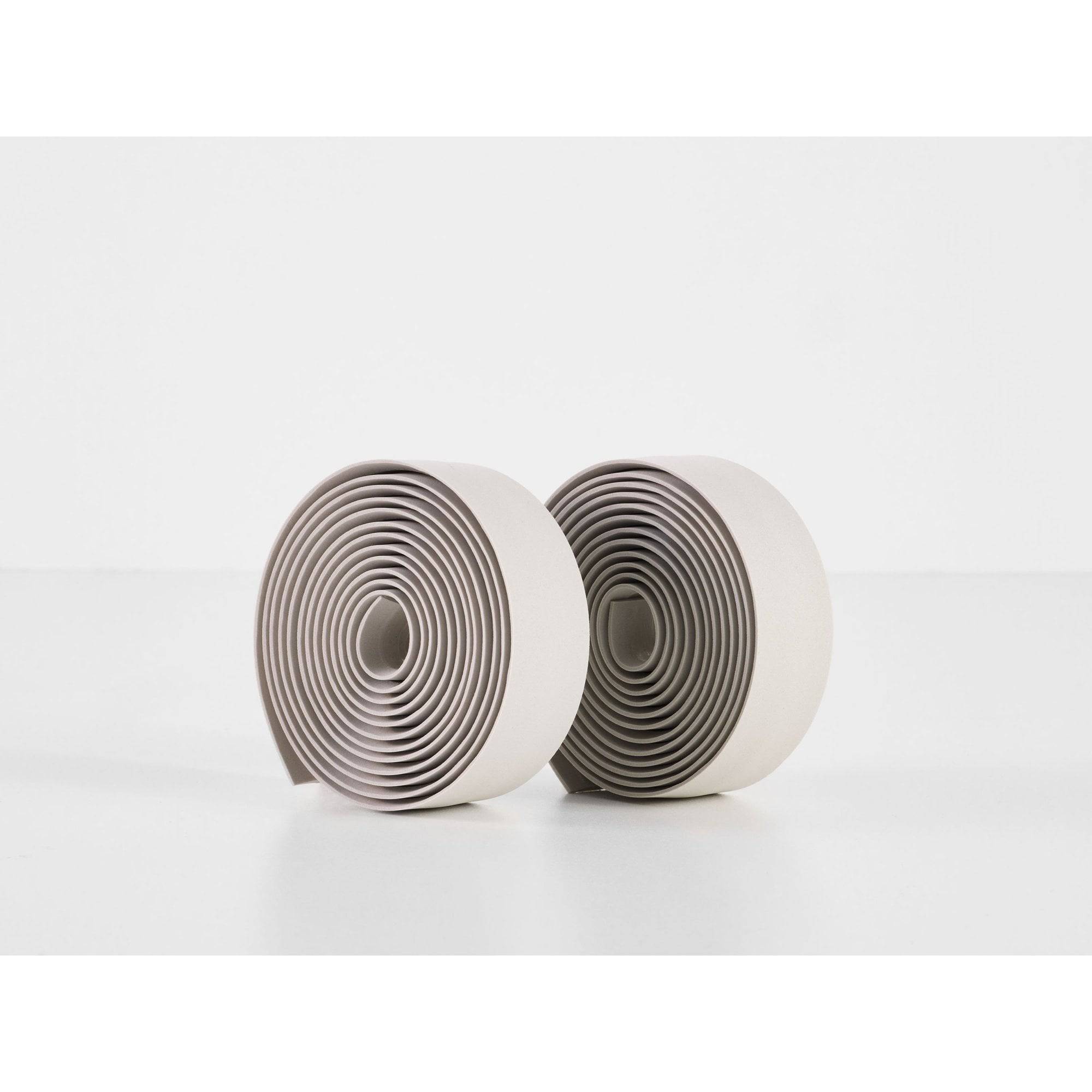 Trek Gel Cork Handlebar Tape Set for road and hybrid bikes with shock-absorbing cushioning on a bike handlebar.