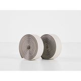 Trek Gel Cork Handlebar Tape Set for road and hybrid bikes with shock-absorbing cushioning on a bike handlebar.