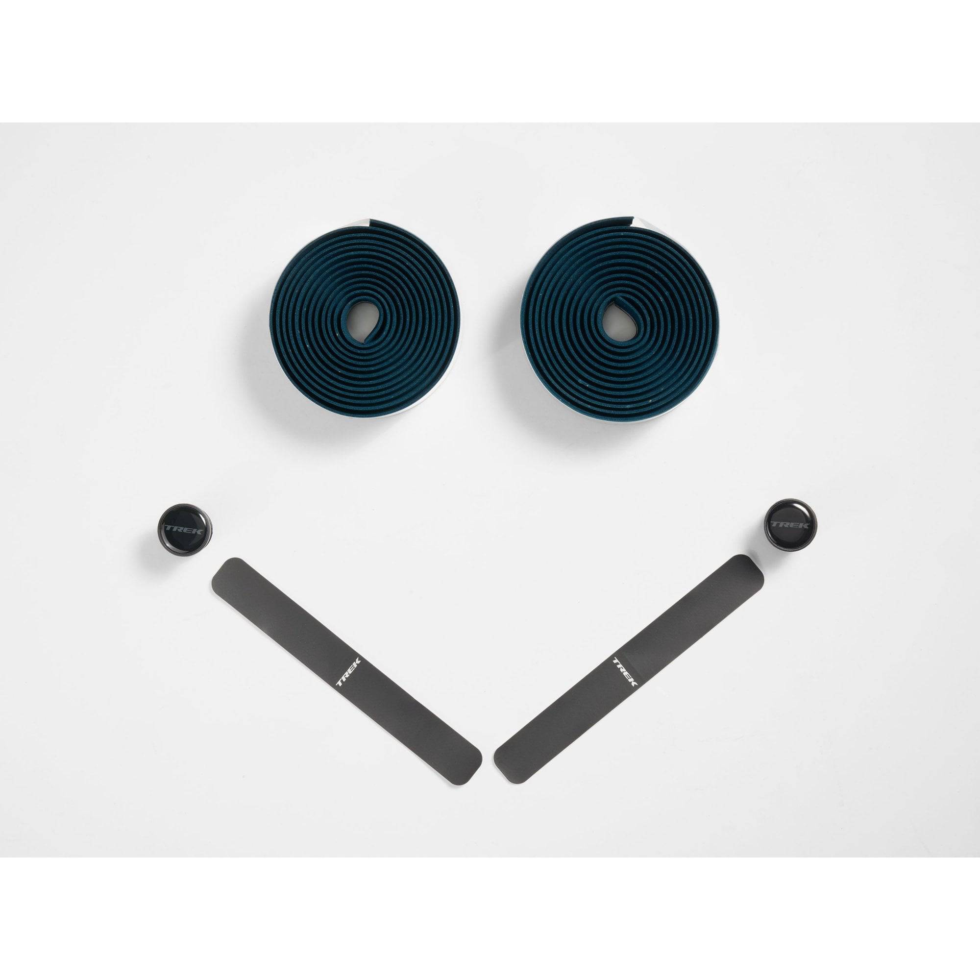 Trek Gel Cork Handlebar Tape set with shock-absorbing cushioning for road and hybrid bikes, featuring textured grip surface.