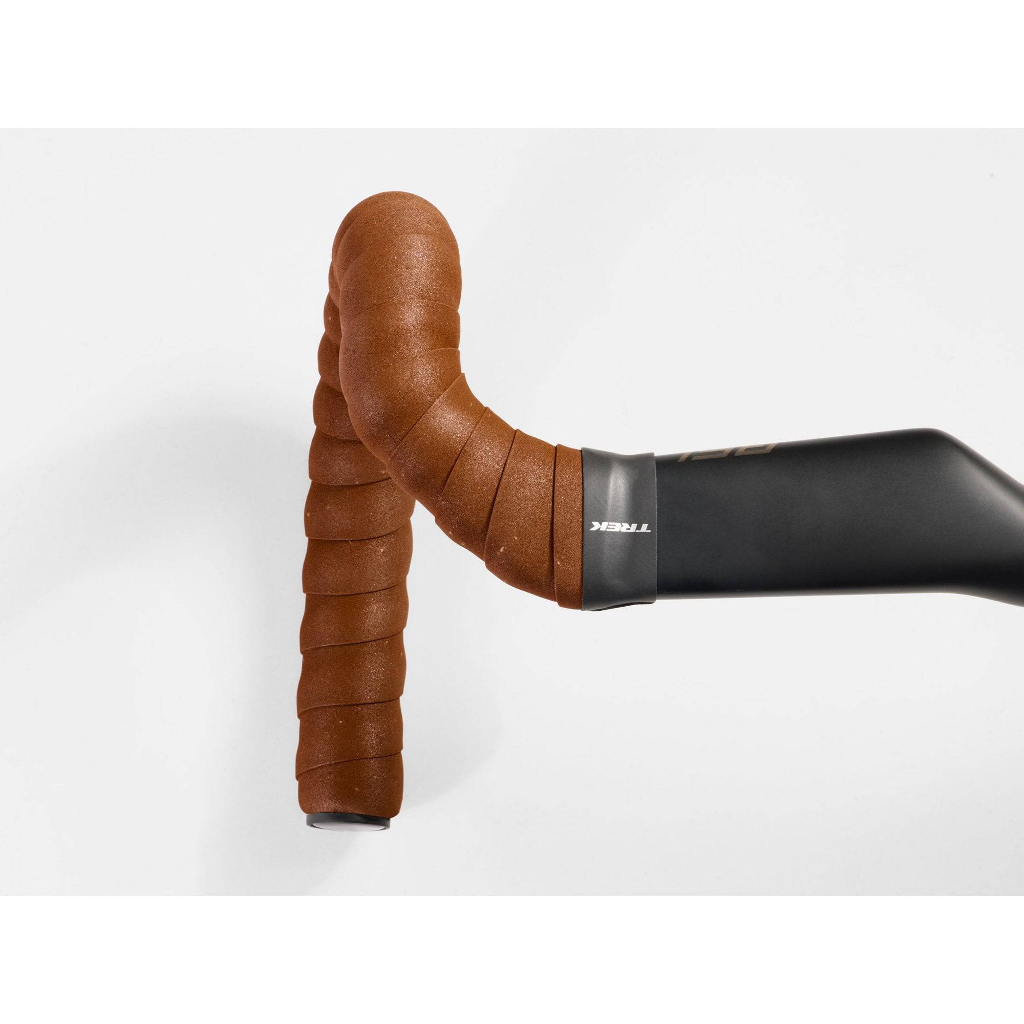 Trek Gel Cork Handlebar Tape Set for road and hybrid bikes, shock-absorbing bar tape with comfortable grip.
