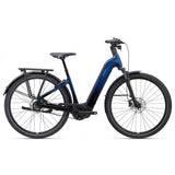 Giant AnyTour E+ 3 hybrid e-bike with SyncDrive motor and integrated Ride Dash Evo display, shown from side view.