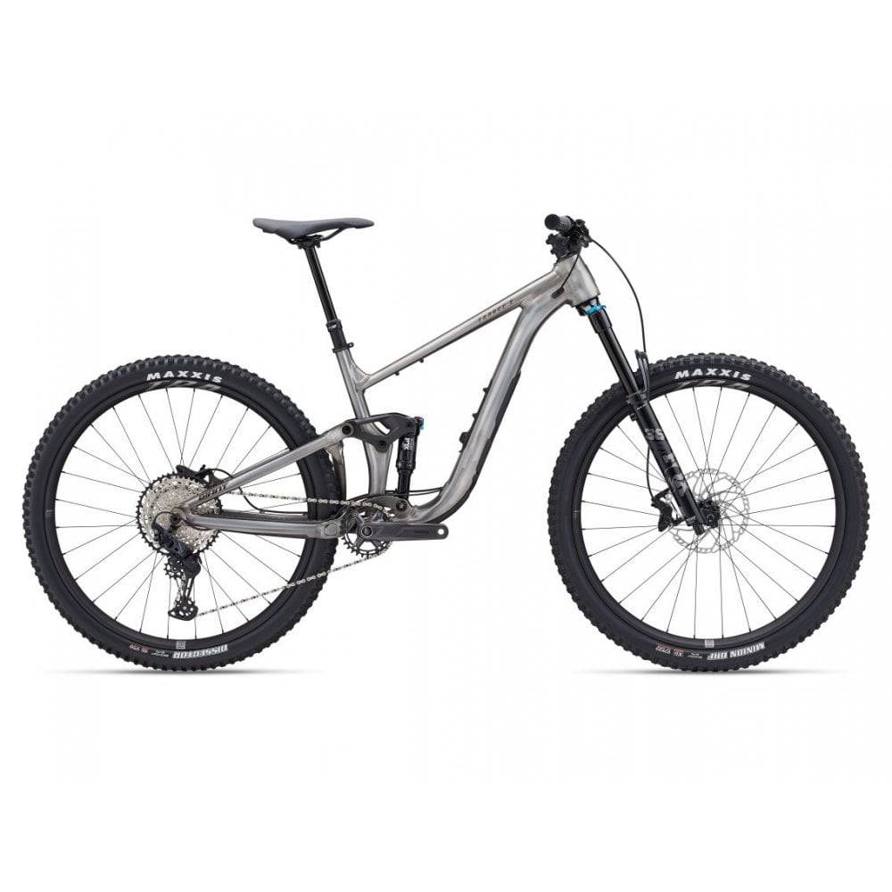 Giant Trance X 1 mountain bike with 140mm rear suspension, 150mm fork, and adjustable geometry for trail riding.
