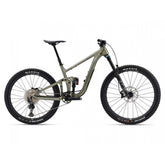 Giant Trance X SX mountain bike with 145mm Maestro suspension, mixed 29/27.5-inch wheels, black frame, and knobby tires.