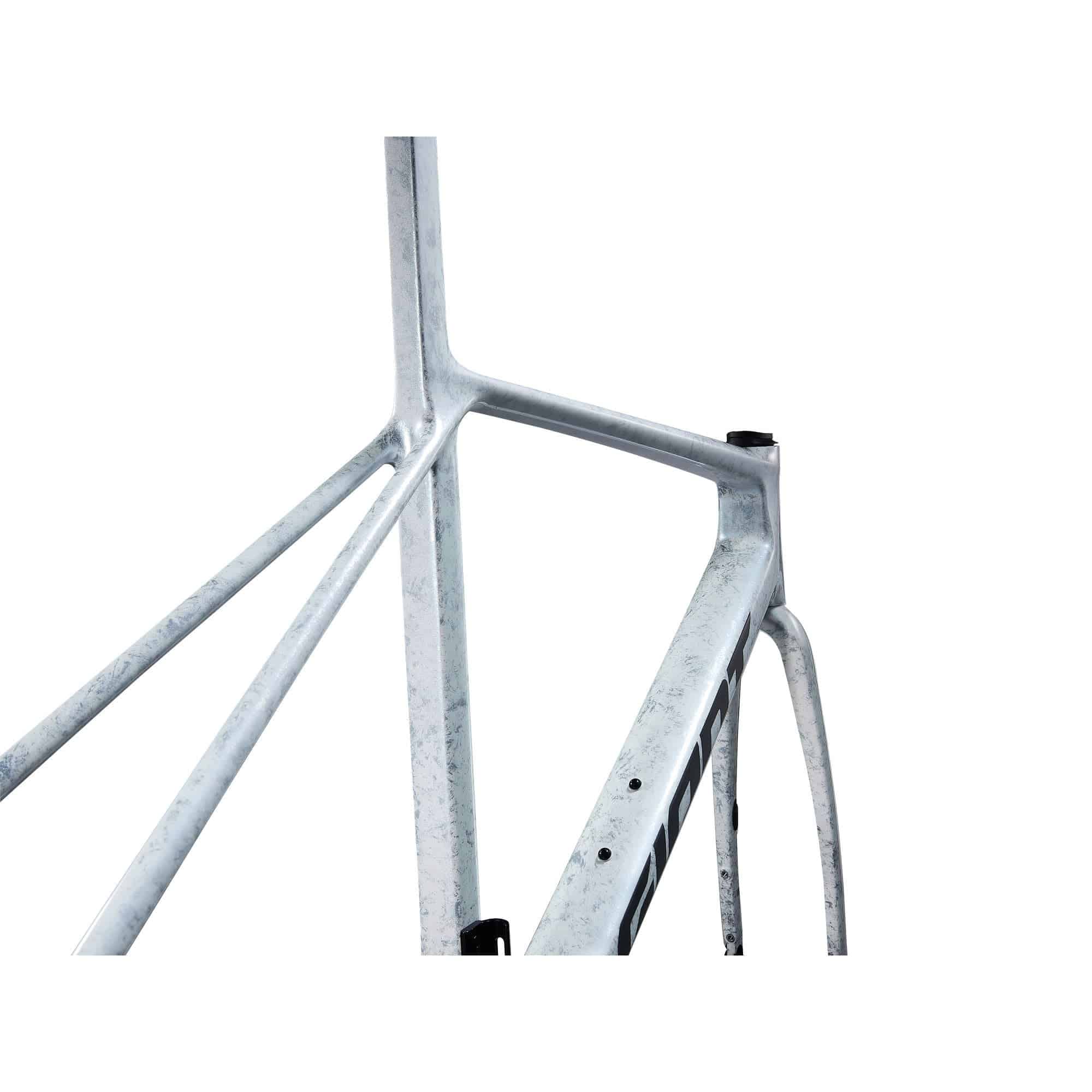 Giant TCR Advanced SL-FF Aero road bike frameset with integrated cockpit and cable routing, lightweight carbon components.
