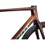 Giant TCR Advanced SL 0 road bike with SRAM Red eTap AXS electronic groupset, black and red frame, equipped for high-performance cycling.