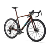 Giant TCR Advanced SL 0 road bike with SRAM Red eTap AXS electronic groupset, black and red frame, and aerodynamic design.