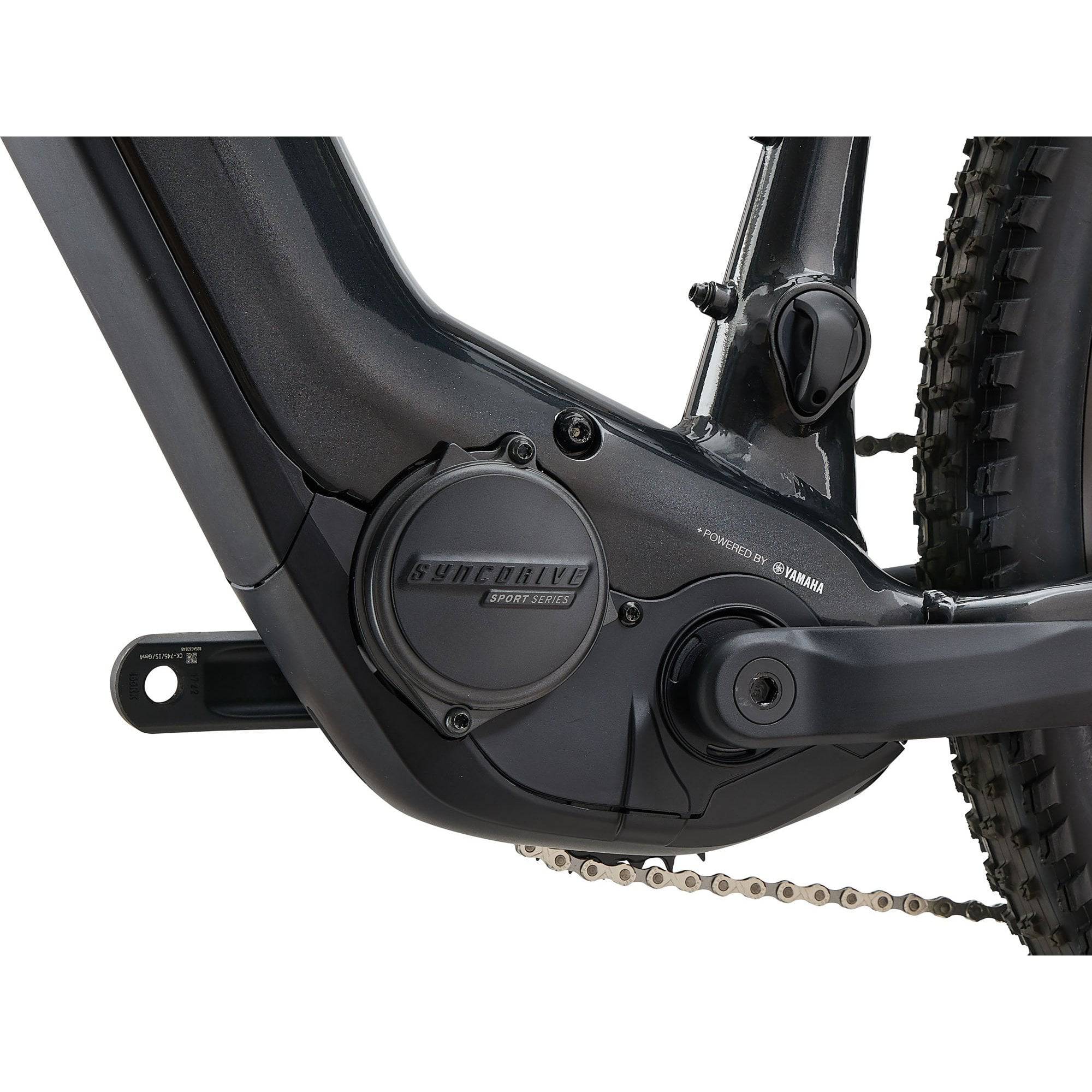 Giant Fathom E+ 2 e-Mountain Bike with 75Nm torque and 625Wh battery, shown with mountain trail background.