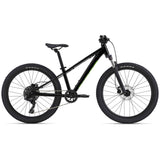 Giant STP 24 FS kids' bike with disc brakes and optional suspension fork, featuring a sturdy frame and colorful design.