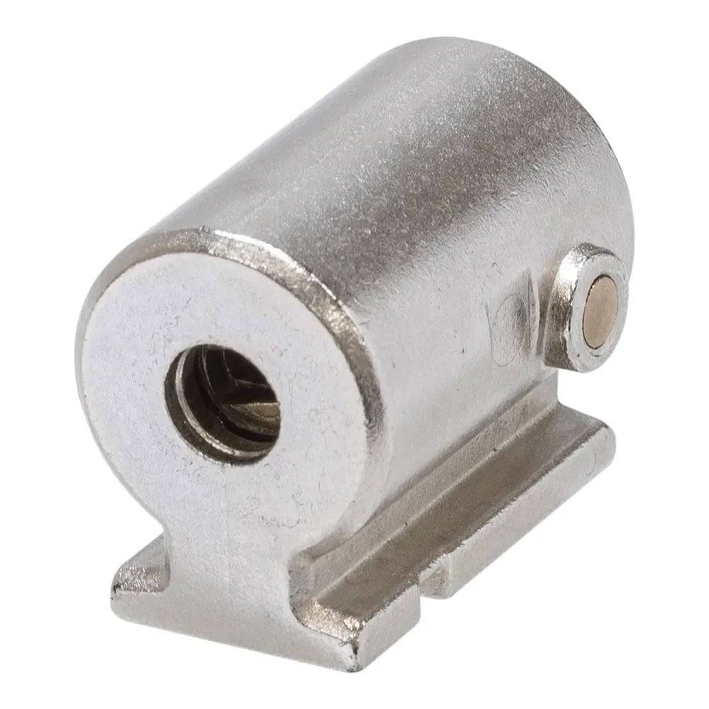ABUS Battery Lock BLO FAZ IT1 PLUS service accessory for powering ABUS locks, shown in a close-up image of the device.