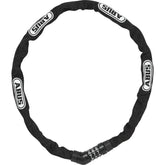 ABUS Steel-O-Chain 4804C/75 BK bike security chain lock with black steel chain and combination lock for bicycle protection