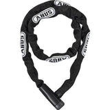 ABUS 5805K/110 BK steel bicycle chain lock with hardened steel links for enhanced security and durability.
