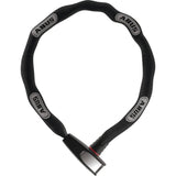 ABUS Catena 6806K/85 BK flexible bike security chain lock with black coating and integrated key lock system.