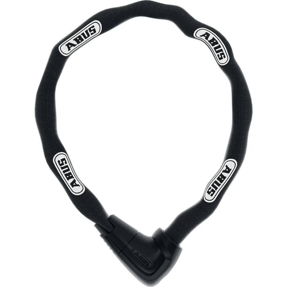 ABUS Chain Lock 9808K/110 BK with hardened steel chain and XPlus cylinder for enhanced security