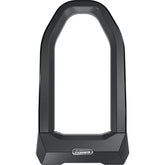 ABUS Granit Super E D-Lock 2500 with USH2500 holder for e-bikes and cargo bikes, showing the heavy-duty security lock and mounting bracket.