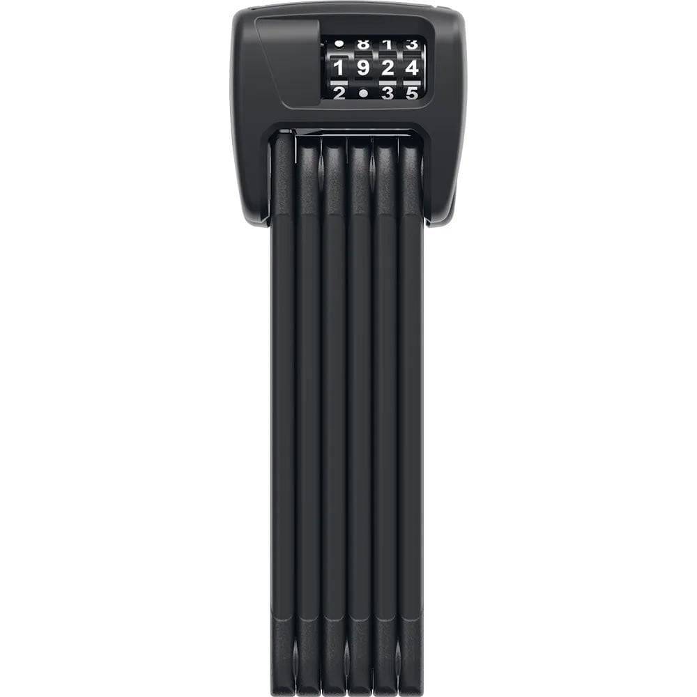 ABUS Foldable Bordo 6000C/90 LED combo bike lock with keyless code security and foldable design for easy portability.