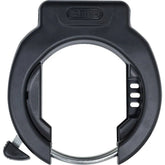 ABUS 4750XL NR BK PRO bike frame lock with key, black security accessory for securing large wheel passage on bicycles.