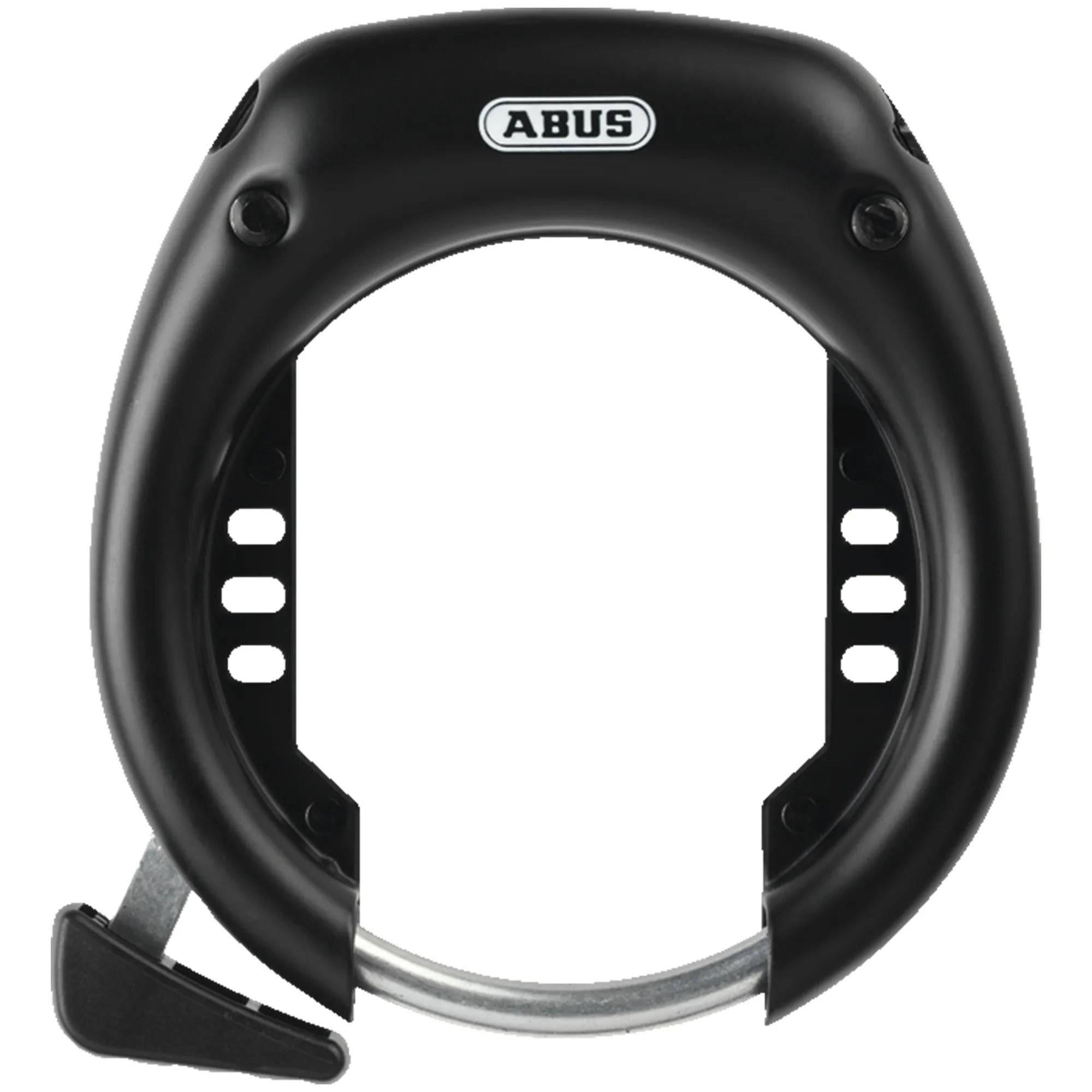 ABUS 5755L NR BK XPlus bicycle frame lock with key system, black security lock for bikes, accessories for enhanced safety