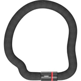 ABUS Goose Lock 6206K/85 BK bike lock with flexible 6mm steel chain and foam cover for security and protection