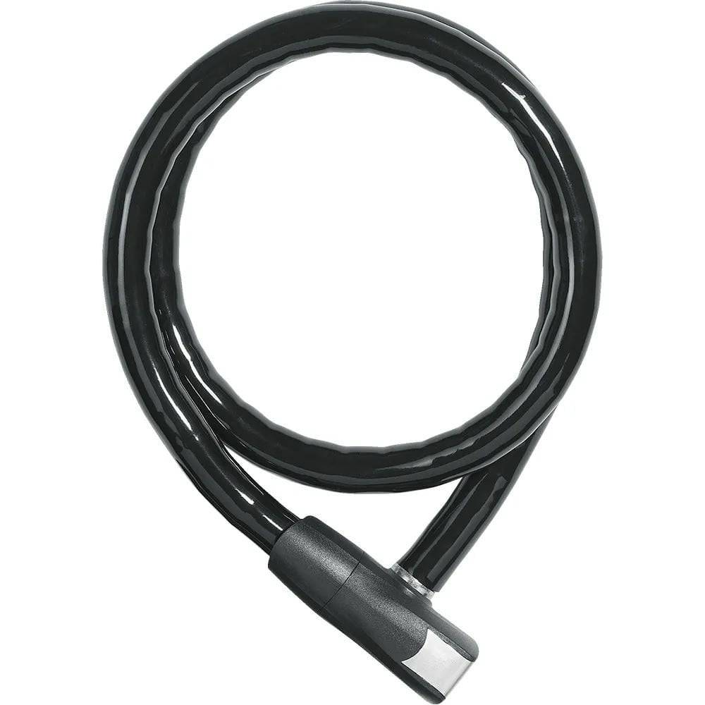 ABUS Steel-O-Flex 860/110 QS RBU Centuro bike lock with secure coil cable and key lock mechanism, durable and compact for bike security.