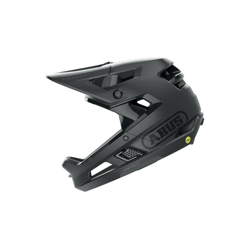 ABUS AIRDROP MIPS full-face mountain bike helmet with advanced protection and integrated communication channels
