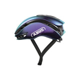 ABUS GAMECHANGER 2.0 cycling helmet with aerodynamic design and MIPS safety technology, shown from front angle.