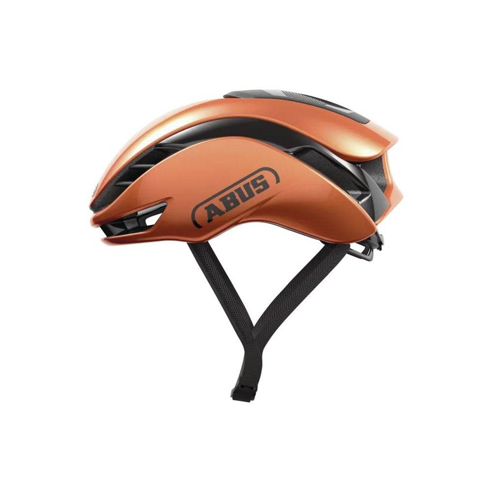 ABUS GAMECHANGER 2.0 cycling helmet with aerodynamic design and MIPS safety features, shown from the front view.