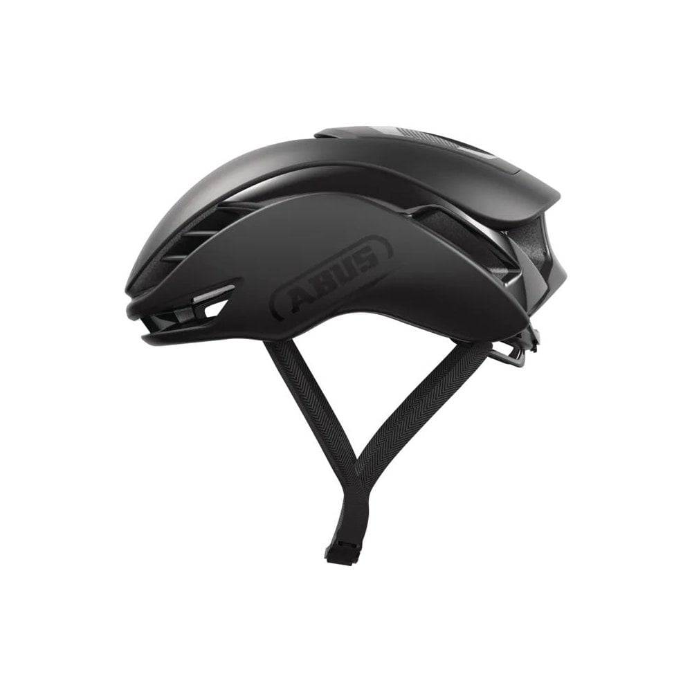 ABUS GAMECHANGER 2.0 cycling helmet with aerodynamic design and MIPS safety system, featuring a sleek, lightweight construction.