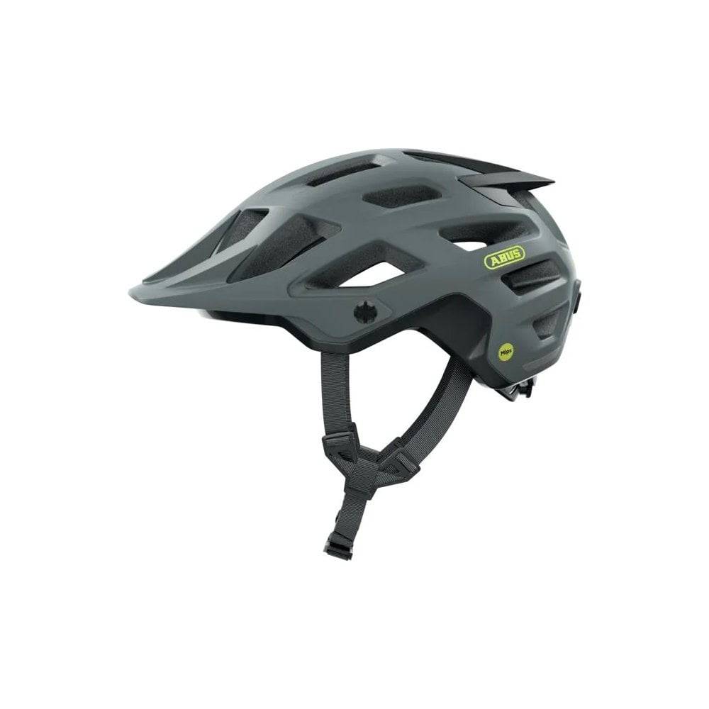 ABUS MOVENTOR 2.0 MIPS mountain bike helmet with enhanced protection and ventilation, shown in a sleek design.