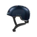 ABUS Skurb kids helmet with adjustable straps, designed for biking, skateboarding, and scooting, in bright colors.