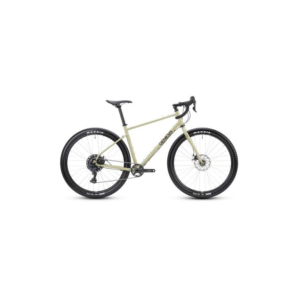 Genesis Vagabond 10 gravel bike with disc brakes, unisex touring bicycle designed for versatile off-road and on-road riding.