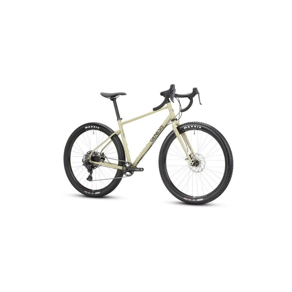 Genesis Vagabond 10 gravel bike with disc brakes, unisex touring bicycle designed for versatile riding and durability.