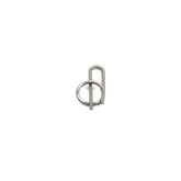 Hope Mono Pad Pin Clip replacement component for brake maintenance, shown in a close-up view of the metal clip.