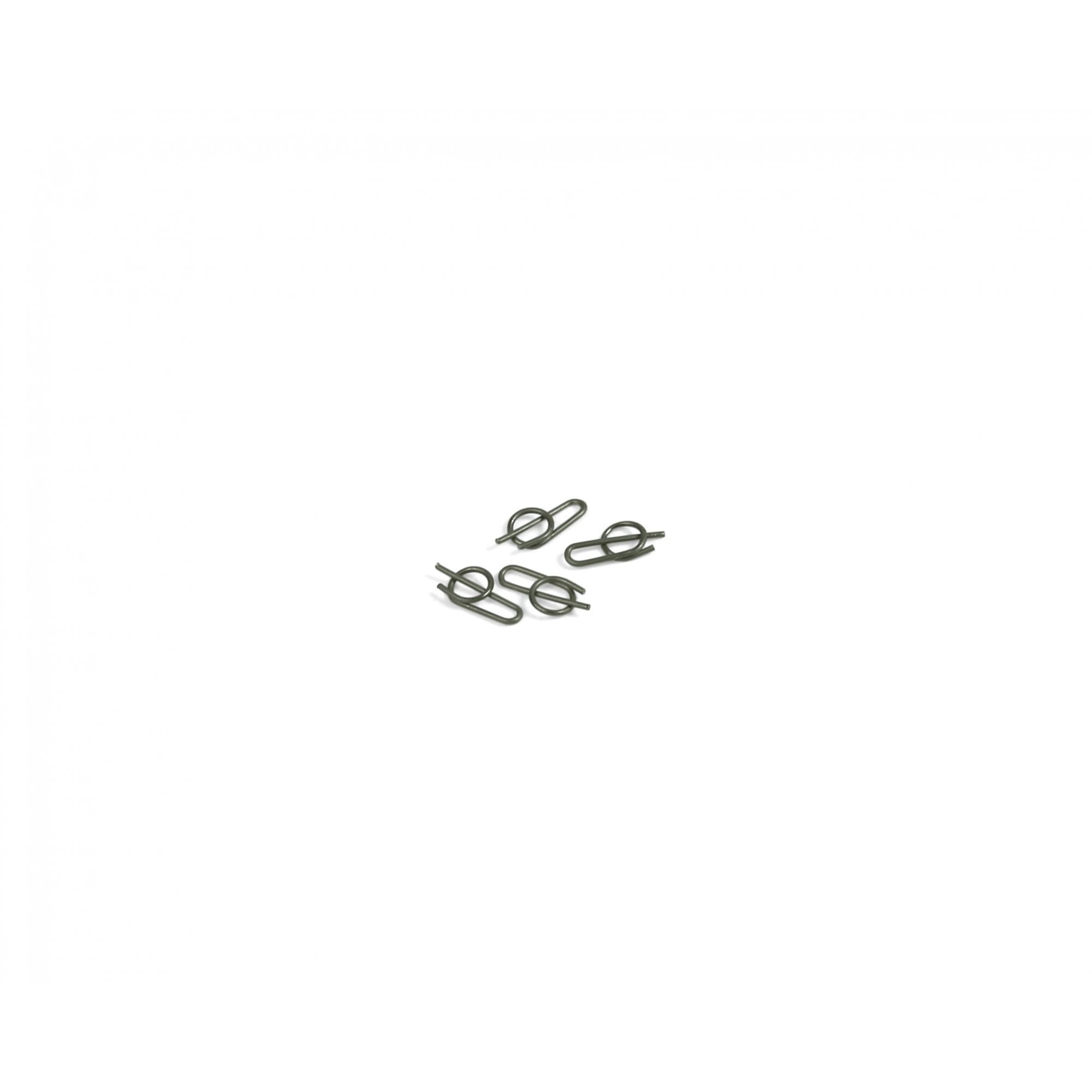 Hope Mono brake pad pin clip pack of 4, replacement components for motorcycle brake system, durable metal spare parts.
