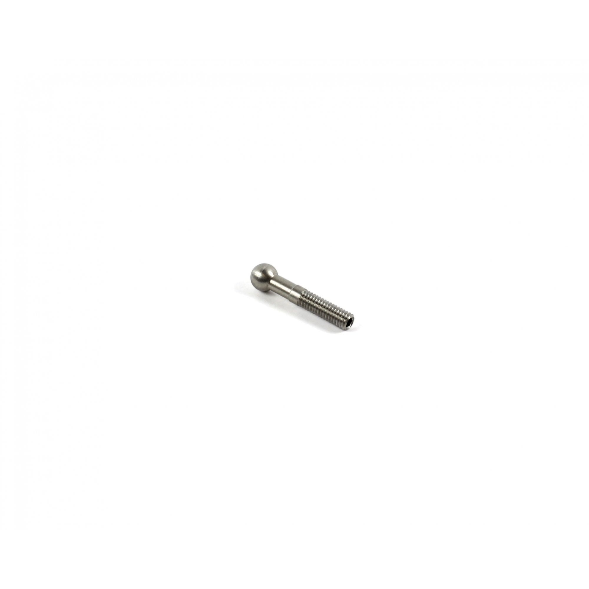 Hope Race Adjuster Screw for precise brake adjustments, shown in close-up of metal component with threading and branding.
