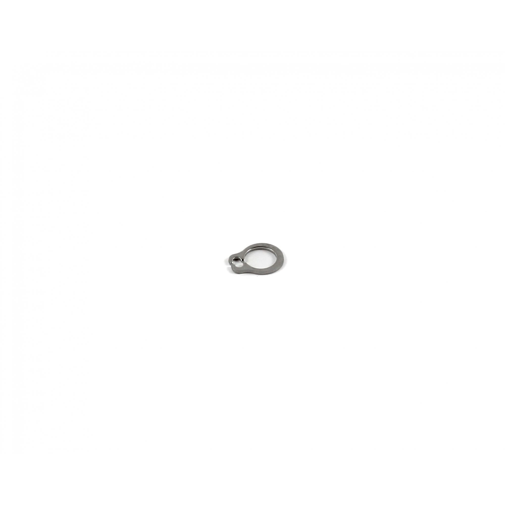 Hope Race Circlip for bike brake system maintenance, showing close-up of the small metal component used in bike brake components.