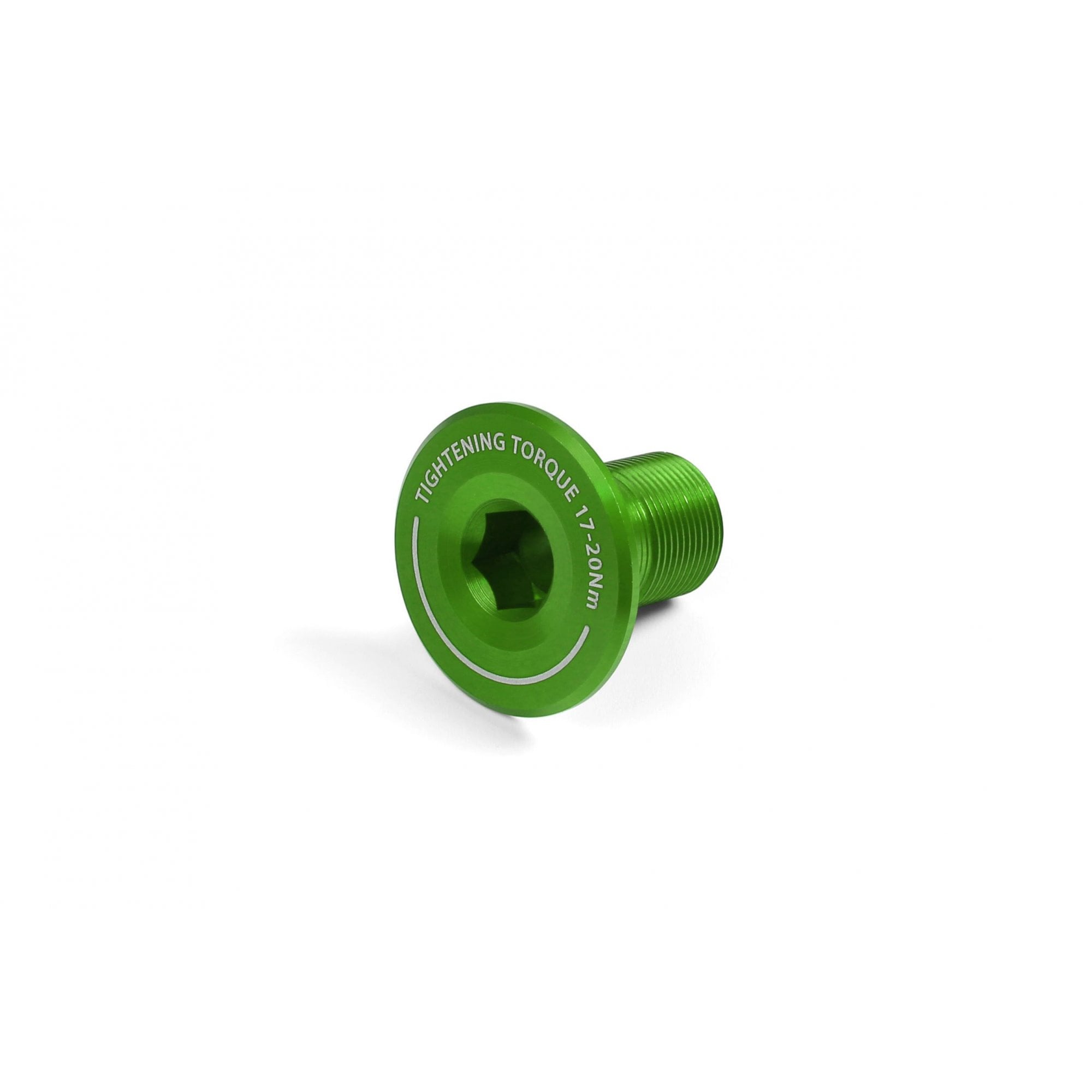 Hope crankset shaft end cap for bike components, replacement part for bike maintenance and upgrades.