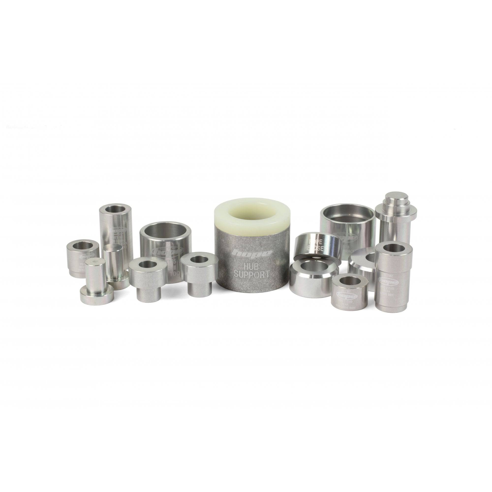 Hope Tool complete bearing tool set for workshop maintenance, includes precision tools for bearing installation and removal.